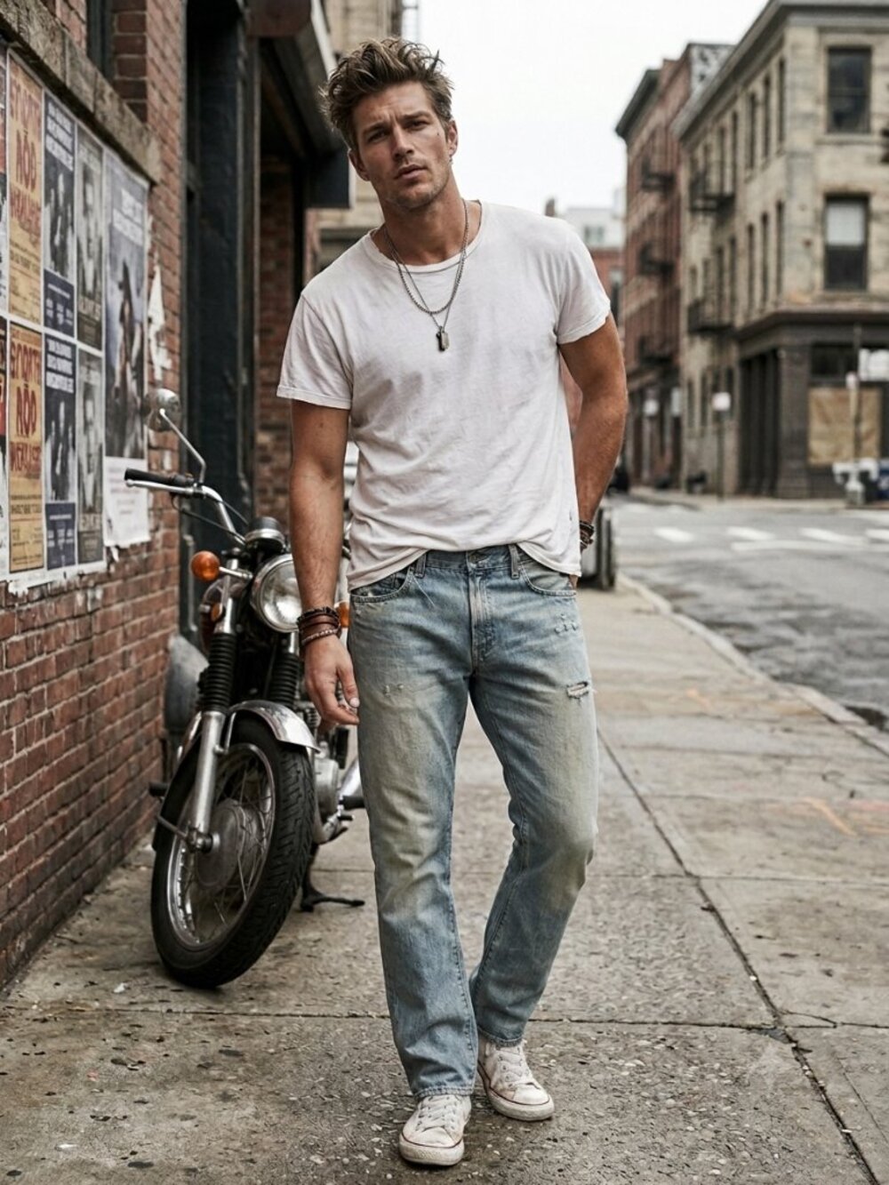 Polo Ralph Lauren Varick Slim Straight Distressed Grunge Jeans Dungaree Jeans